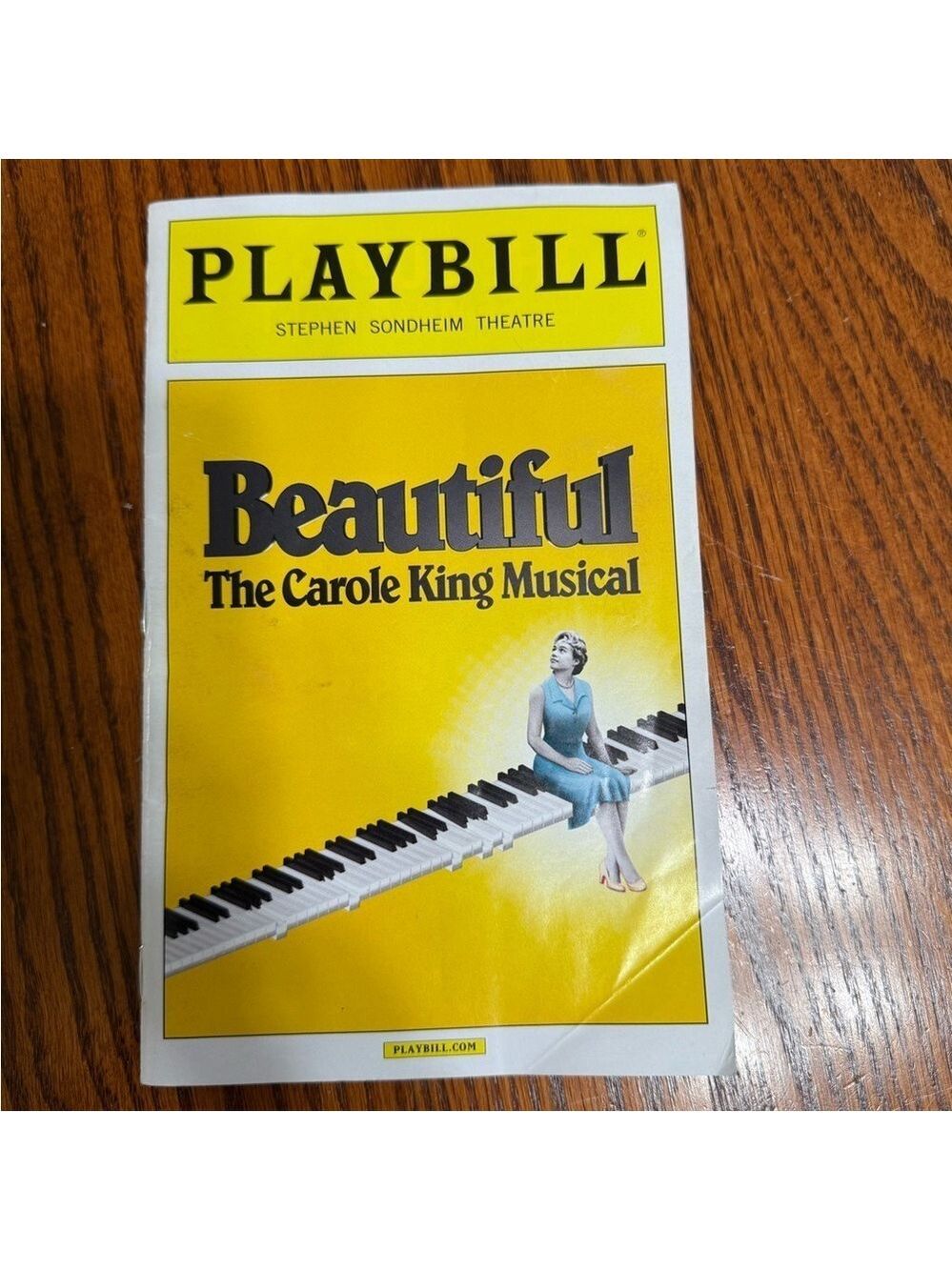 Beautiful: The Carole King Musical Playbill 2013 Broadway NYC